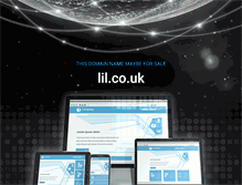 Tablet Screenshot of lil.co.uk