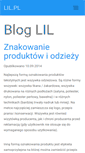 Mobile Screenshot of lil.pl