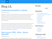 Tablet Screenshot of lil.pl